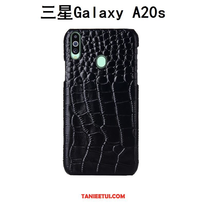 Etui Samsung Galaxy M30s Anti-fall Ochraniacz Prawdziwa Skóra, Futerał Samsung Galaxy M30s Ptak Dostosowane Telefon Komórkowy Braun