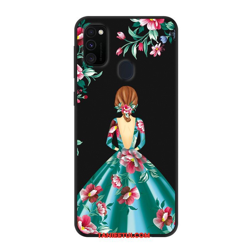 Etui Samsung Galaxy M30s Czarny Anti-fall Telefon Komórkowy, Futerał Samsung Galaxy M30s Gwiazda Ochraniacz Tendencja