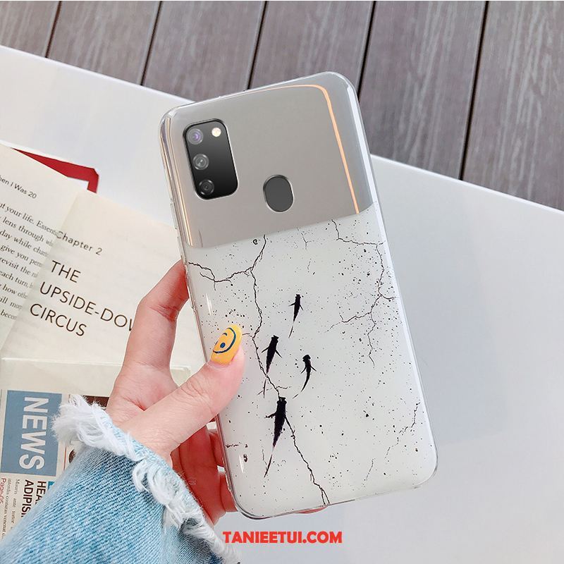 Etui Samsung Galaxy M30s Purpurowy Gwiazda Moda, Futerał Samsung Galaxy M30s Filmy Trudno Telefon Komórkowy