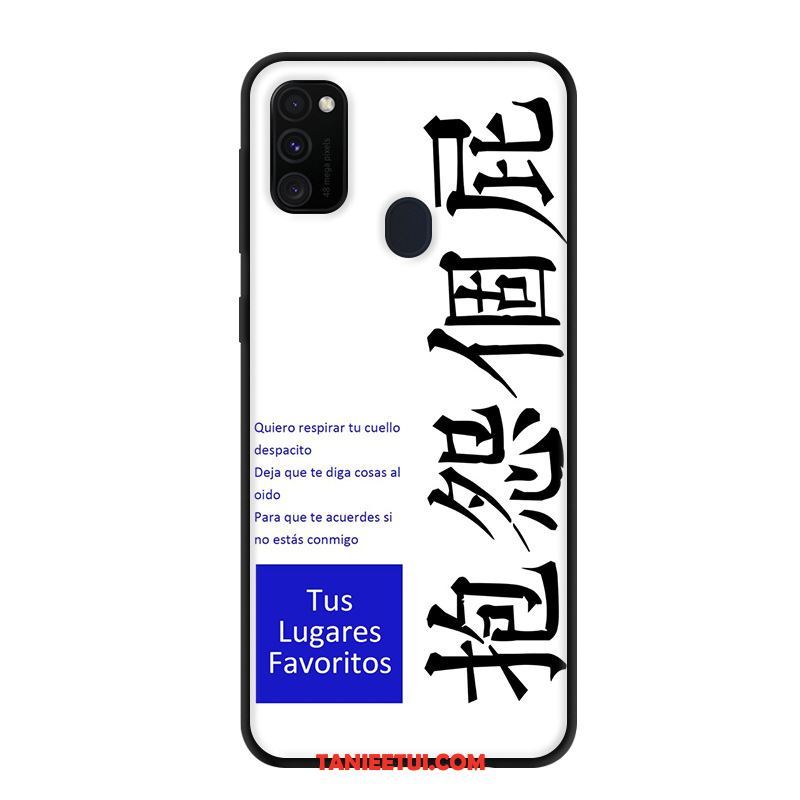 Etui Samsung Galaxy M30s Szary Dostosowane Kreatywne, Futerał Samsung Galaxy M30s Kreskówka Gwiazda Ochraniacz