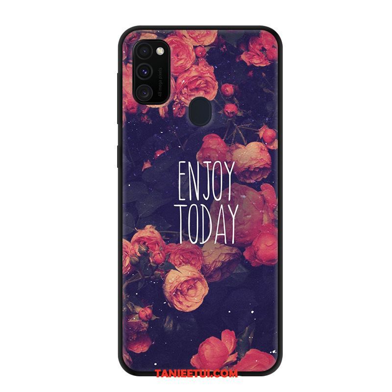 Etui Samsung Galaxy M30s Szary Dostosowane Kreatywne, Futerał Samsung Galaxy M30s Kreskówka Gwiazda Ochraniacz