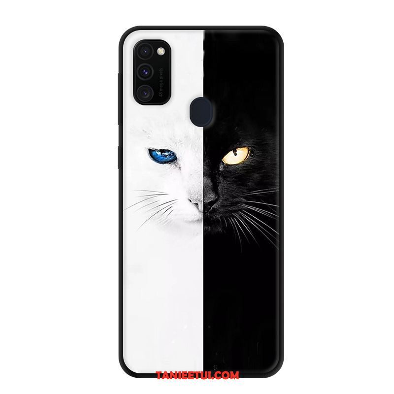 Etui Samsung Galaxy M30s Szary Dostosowane Kreatywne, Futerał Samsung Galaxy M30s Kreskówka Gwiazda Ochraniacz