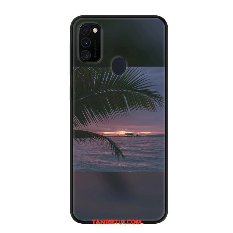 Etui Samsung Galaxy M30s Szary Dostosowane Kreatywne, Futerał Samsung Galaxy M30s Kreskówka Gwiazda Ochraniacz