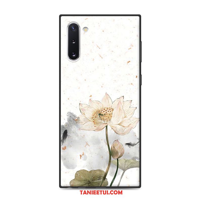 Etui Samsung Galaxy Note 10 Chiński Styl Anti-fall Niebieski, Futerał Samsung Galaxy Note 10 Vintage Sztuka Telefon Komórkowy