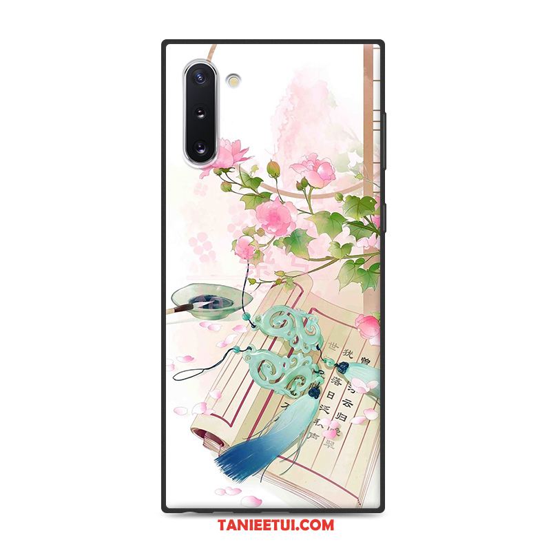 Etui Samsung Galaxy Note 10 Chiński Styl Anti-fall Niebieski, Futerał Samsung Galaxy Note 10 Vintage Sztuka Telefon Komórkowy