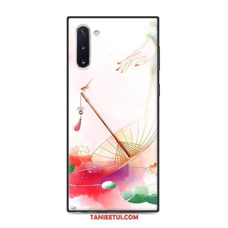 Etui Samsung Galaxy Note 10 Chiński Styl Anti-fall Niebieski, Futerał Samsung Galaxy Note 10 Vintage Sztuka Telefon Komórkowy