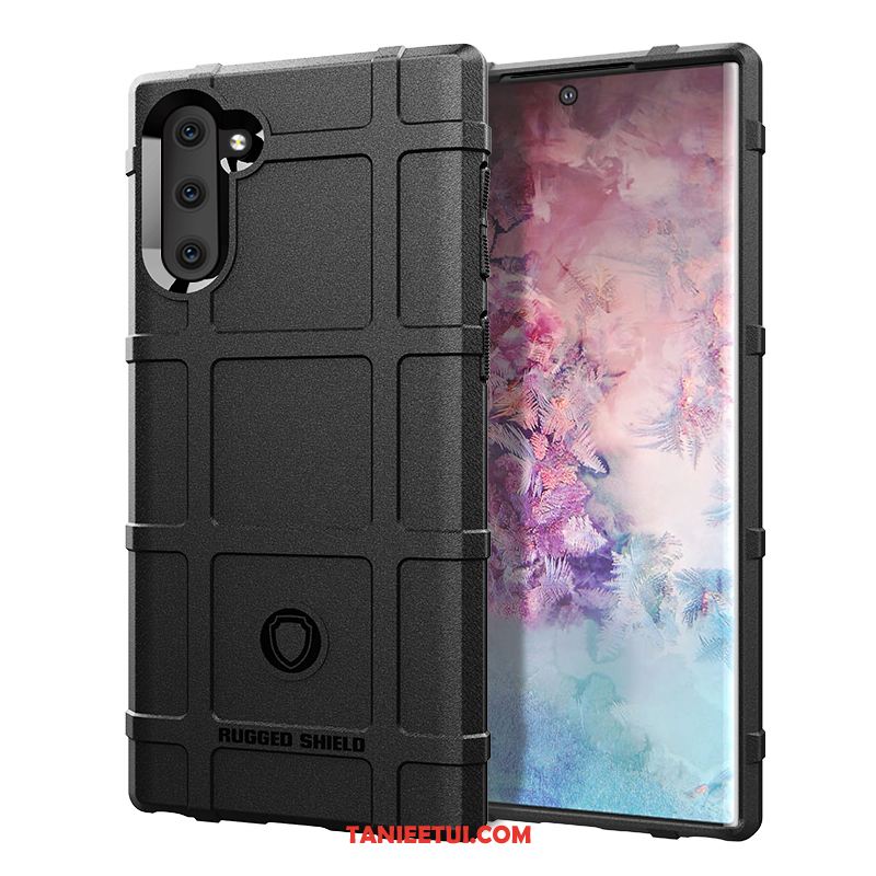 Etui Samsung Galaxy Note 10 Czerwony Netto Ochraniacz Modna Marka, Obudowa Samsung Galaxy Note 10 All Inclusive Miękki Szary