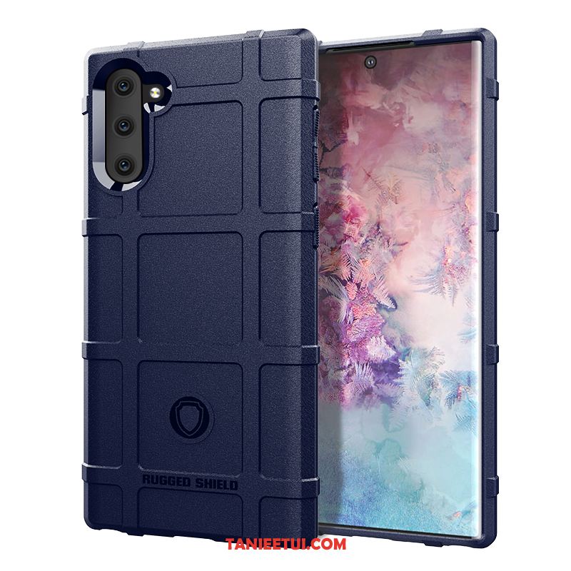 Etui Samsung Galaxy Note 10 Czerwony Netto Ochraniacz Modna Marka, Obudowa Samsung Galaxy Note 10 All Inclusive Miękki Szary