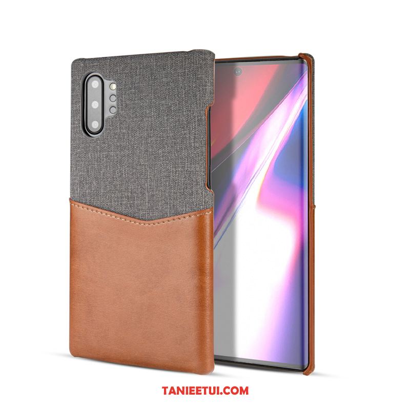 Etui Samsung Galaxy Note 10+ Gwiazda Czerwony Anti-fall, Pokrowce Samsung Galaxy Note 10+ Telefon Komórkowy Karta