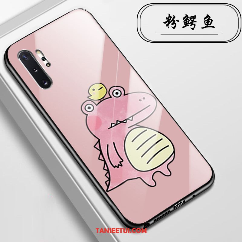 Etui Samsung Galaxy Note 10+ Gwiazda Tendencja Czerwony Netto, Obudowa Samsung Galaxy Note 10+ Szkło Kreskówka Telefon Komórkowy