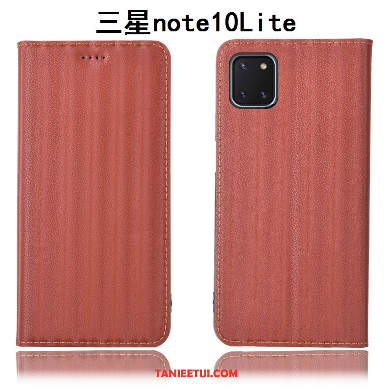 Etui Samsung Galaxy Note 10 Lite Anti-fall Gradient Wzór, Futerał Samsung Galaxy Note 10 Lite Telefon Komórkowy Gwiazda Wino Czerwone