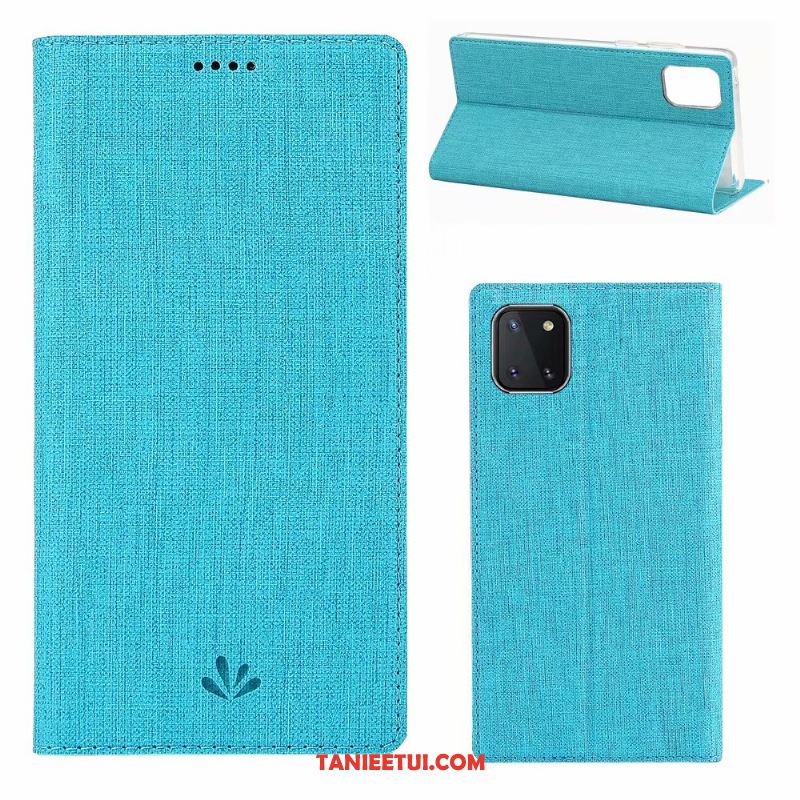 Etui Samsung Galaxy Note 10 Lite Gwiazda Szary Telefon Komórkowy, Futerał Samsung Galaxy Note 10 Lite Ochraniacz Wzór Płótno