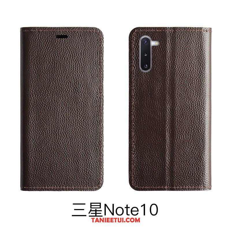 Etui Samsung Galaxy Note 10 Lite Gwiazda Wzór Telefon Komórkowy, Futerał Samsung Galaxy Note 10 Lite Skórzany Litchi Bydło