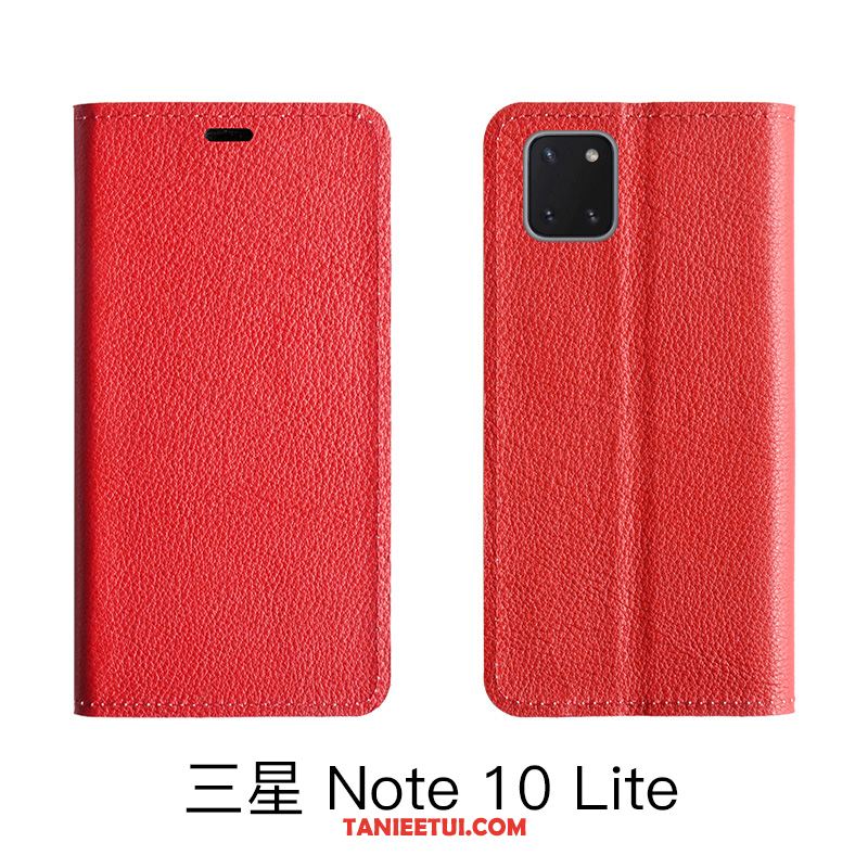 Etui Samsung Galaxy Note 10 Lite Gwiazda Wzór Telefon Komórkowy, Futerał Samsung Galaxy Note 10 Lite Skórzany Litchi Bydło