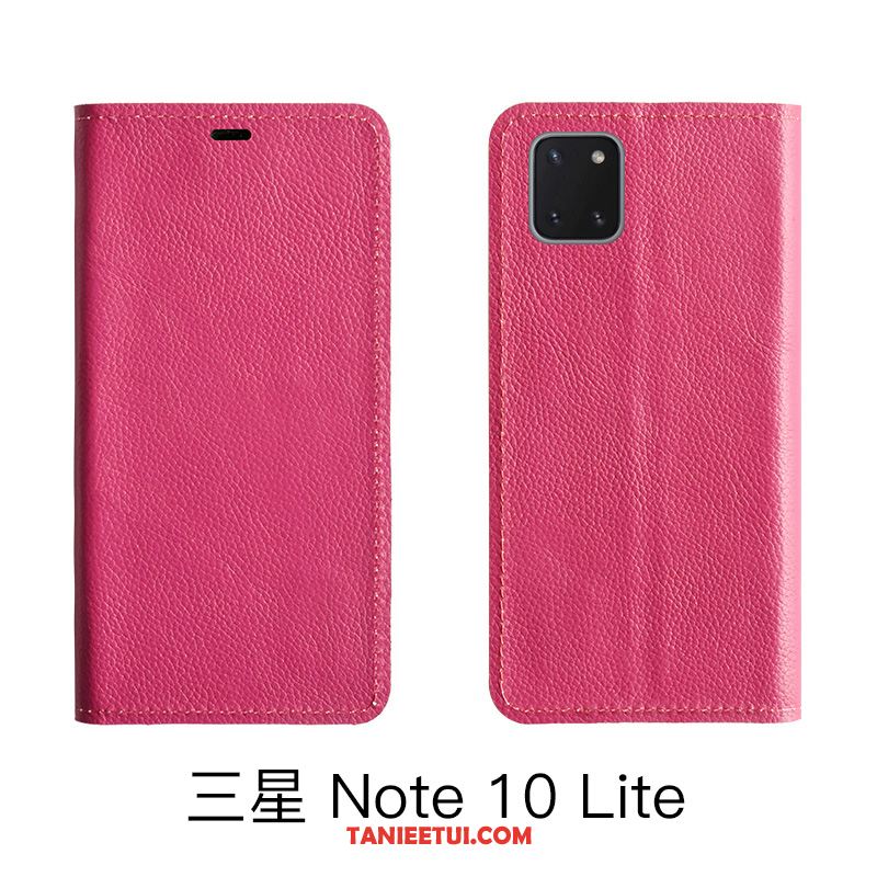 Etui Samsung Galaxy Note 10 Lite Gwiazda Wzór Telefon Komórkowy, Futerał Samsung Galaxy Note 10 Lite Skórzany Litchi Bydło