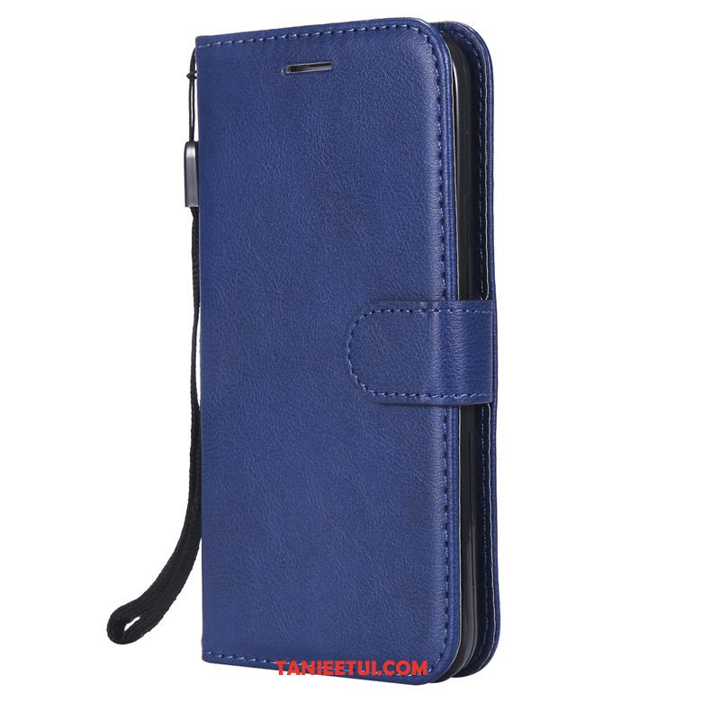 Etui Samsung Galaxy Note 10 Lite Niebieski Klapa Gwiazda, Obudowa Samsung Galaxy Note 10 Lite Skórzany Futerał Anti-fall Telefon Komórkowy