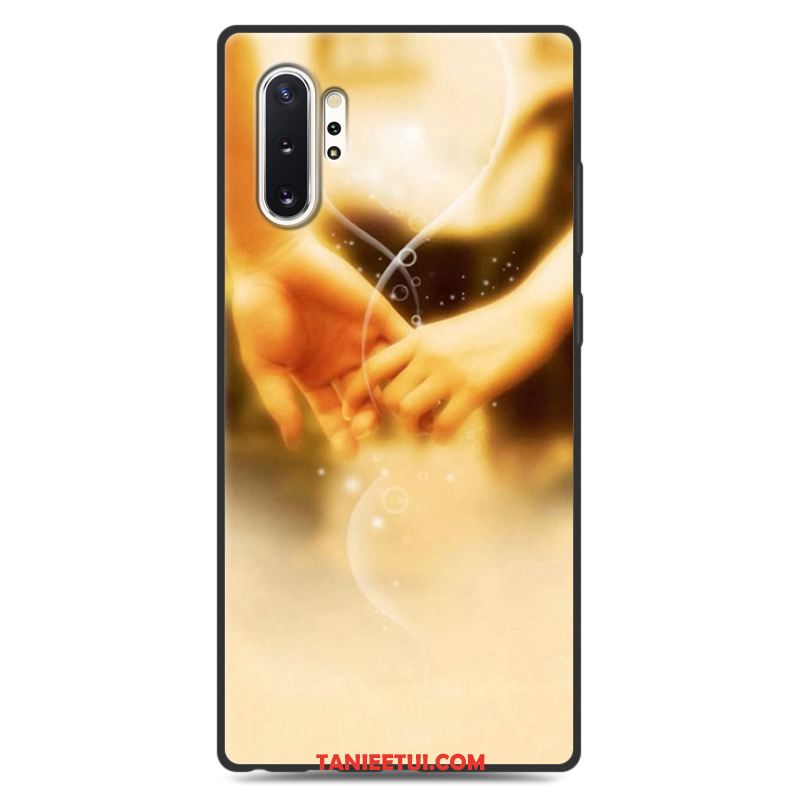 Etui Samsung Galaxy Note 10+ Osobowość Kreatywne Gwiazda, Obudowa Samsung Galaxy Note 10+ Żółty Anti-fall Silikonowe