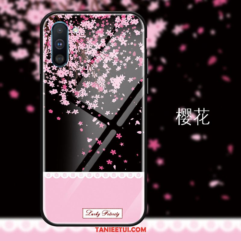 Etui Samsung Galaxy Note 10 Sakura Gwiazda Mały, Pokrowce Samsung Galaxy Note 10 Czarny Świeży Ochraniacz