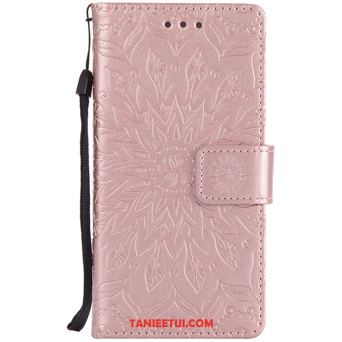 Etui Samsung Galaxy Note 10 Silikonowe All Inclusive Skórzany, Futerał Samsung Galaxy Note 10 Klapa Anti-fall Telefon Komórkowy Braun