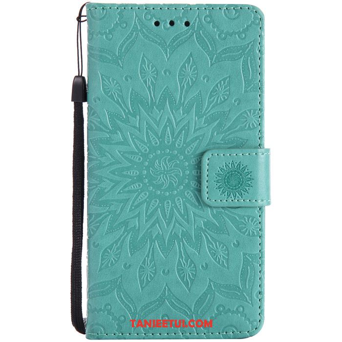 Etui Samsung Galaxy Note 10 Silikonowe All Inclusive Skórzany, Futerał Samsung Galaxy Note 10 Klapa Anti-fall Telefon Komórkowy Braun