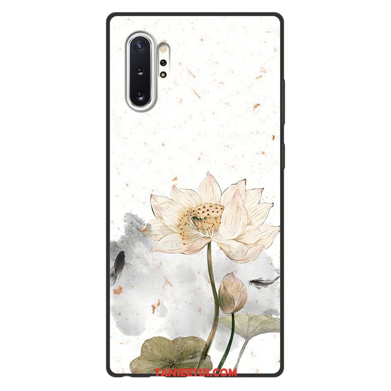 Etui Samsung Galaxy Note 10+ Zielony Gwiazda Chiński Styl, Futerał Samsung Galaxy Note 10+ Sztuka Telefon Komórkowy Anti-fall