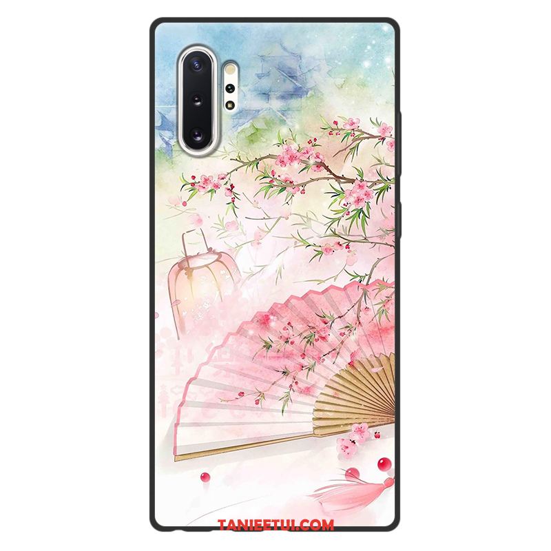 Etui Samsung Galaxy Note 10+ Zielony Gwiazda Chiński Styl, Futerał Samsung Galaxy Note 10+ Sztuka Telefon Komórkowy Anti-fall