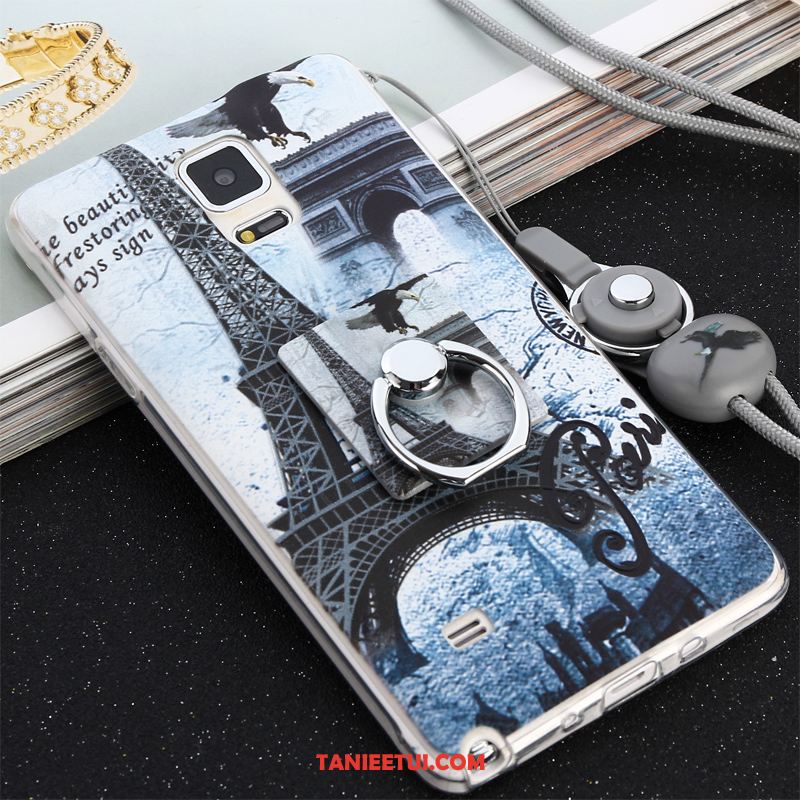 Etui Samsung Galaxy Note 4 Anti-fall Silikonowe All Inclusive, Futerał Samsung Galaxy Note 4 Wiszące Ozdoby Tendencja Ochraniacz