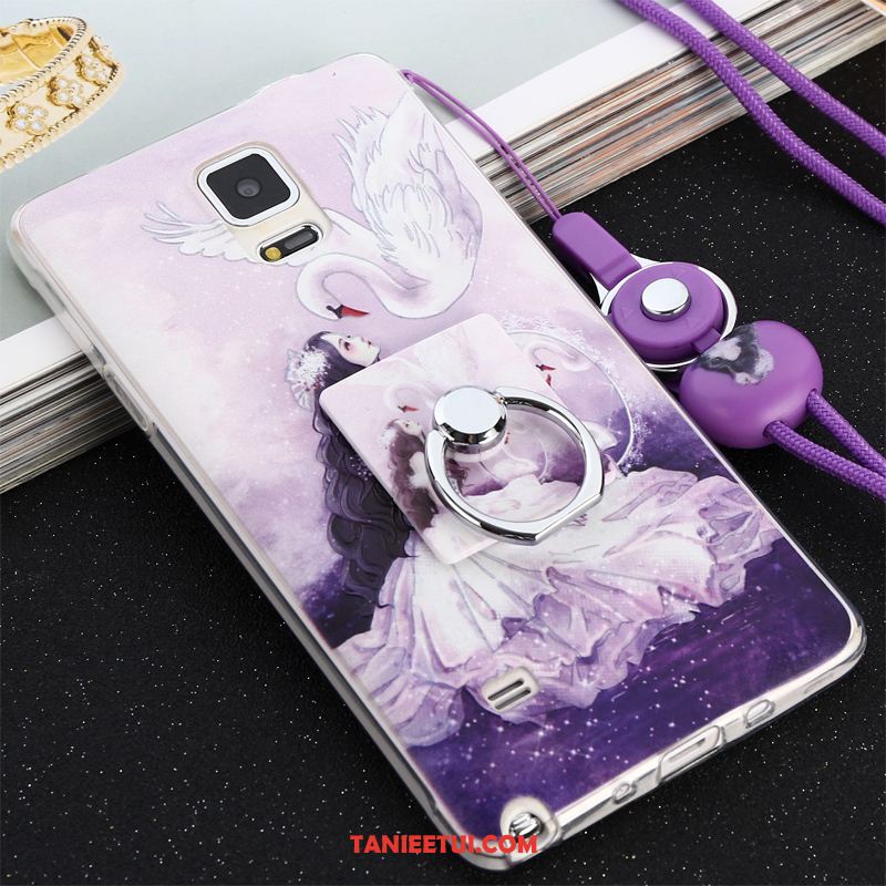 Etui Samsung Galaxy Note 4 Anti-fall Silikonowe All Inclusive, Futerał Samsung Galaxy Note 4 Wiszące Ozdoby Tendencja Ochraniacz