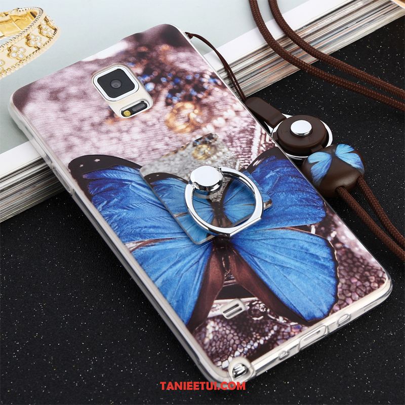 Etui Samsung Galaxy Note 4 Anti-fall Silikonowe All Inclusive, Futerał Samsung Galaxy Note 4 Wiszące Ozdoby Tendencja Ochraniacz