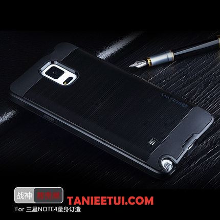 Etui Samsung Galaxy Note 4 Anti-fall Telefon Komórkowy Silikonowe, Futerał Samsung Galaxy Note 4 Zielony Miękki Gwiazda