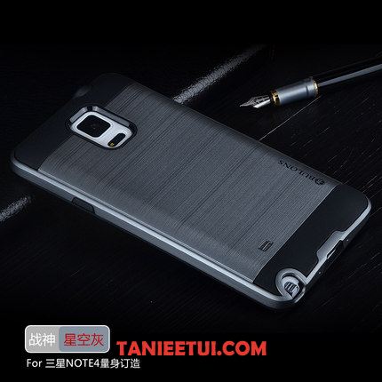 Etui Samsung Galaxy Note 4 Anti-fall Telefon Komórkowy Silikonowe, Futerał Samsung Galaxy Note 4 Zielony Miękki Gwiazda