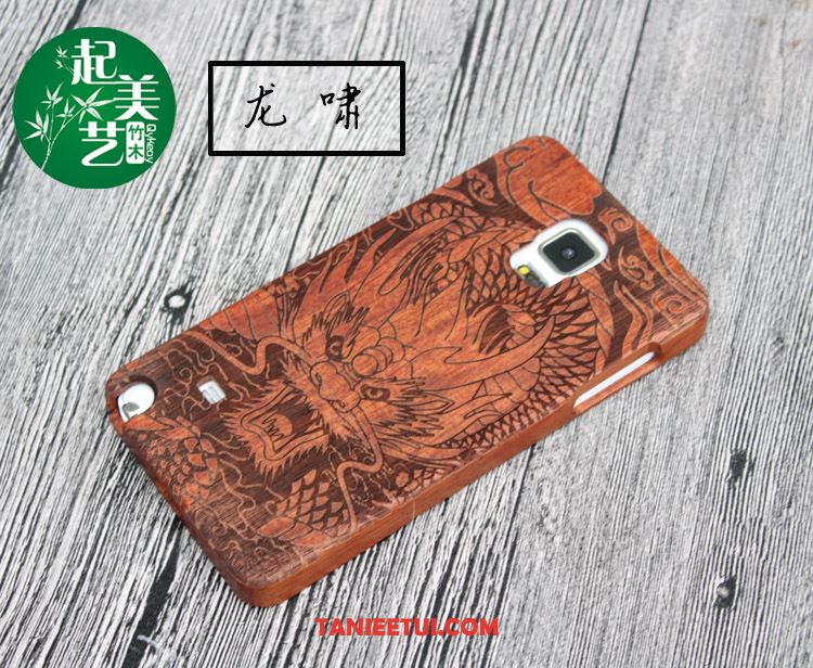 Etui Samsung Galaxy Note 4 Gwiazda Nowy Ochraniacz, Obudowa Samsung Galaxy Note 4 Z Litego Drewna Telefon Komórkowy Relief Braun