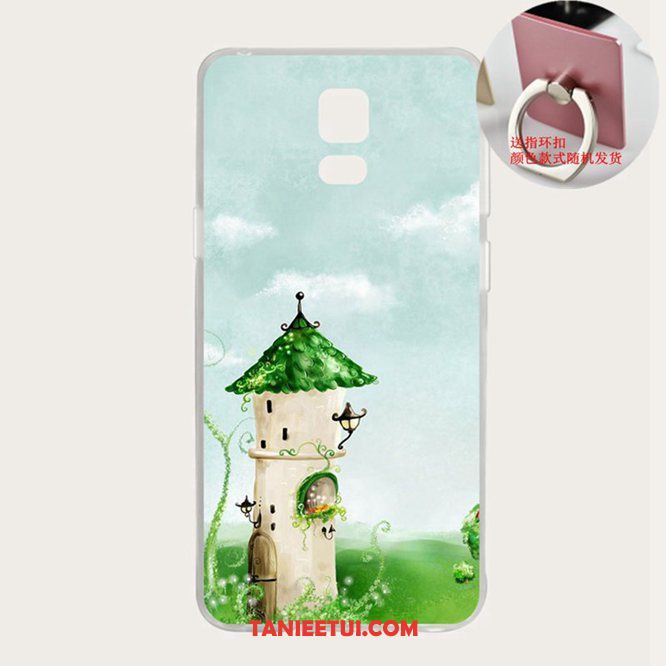 Etui Samsung Galaxy Note 4 Kwiaty Silikonowe Anti-fall, Pokrowce Samsung Galaxy Note 4 Telefon Komórkowy Zielony Dostosowane