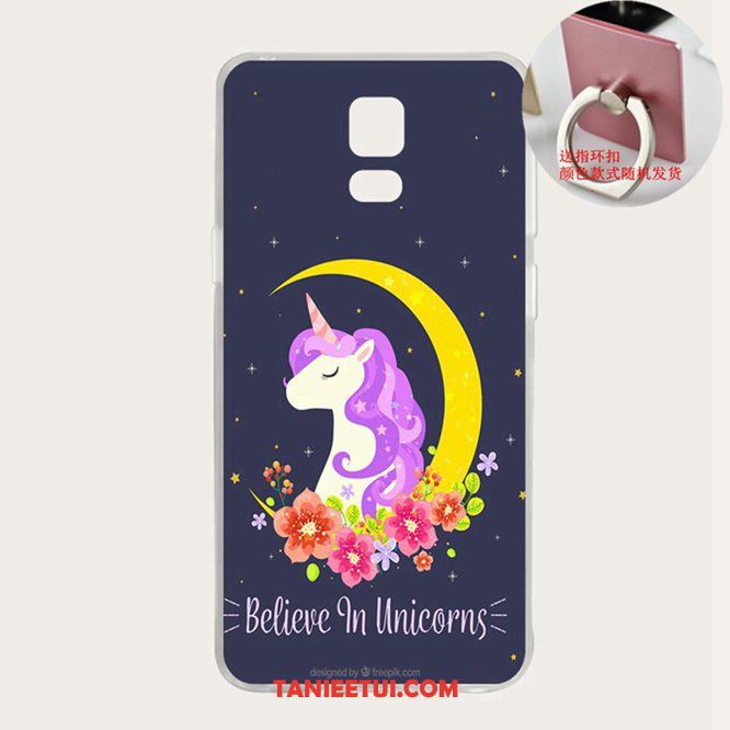 Etui Samsung Galaxy Note 4 Kwiaty Silikonowe Anti-fall, Pokrowce Samsung Galaxy Note 4 Telefon Komórkowy Zielony Dostosowane