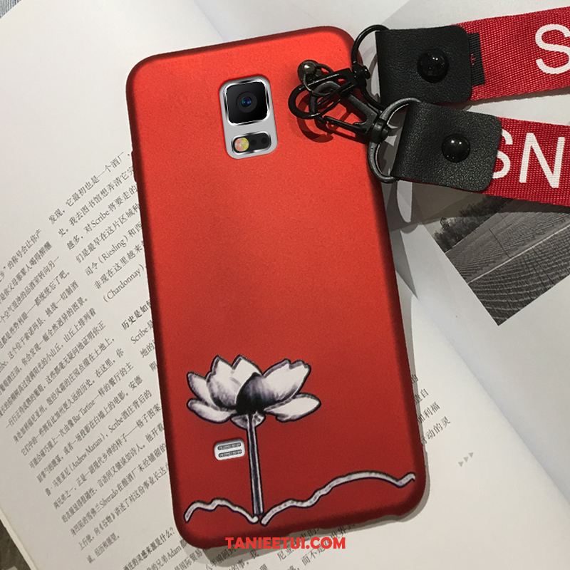 Etui Samsung Galaxy Note 4 Miękki Nowy Telefon Komórkowy, Obudowa Samsung Galaxy Note 4 Czerwony All Inclusive Ochraniacz