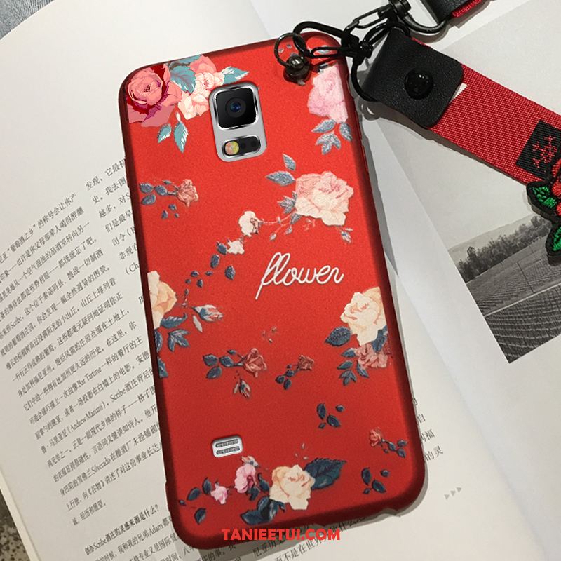 Etui Samsung Galaxy Note 4 Miękki Nowy Telefon Komórkowy, Obudowa Samsung Galaxy Note 4 Czerwony All Inclusive Ochraniacz