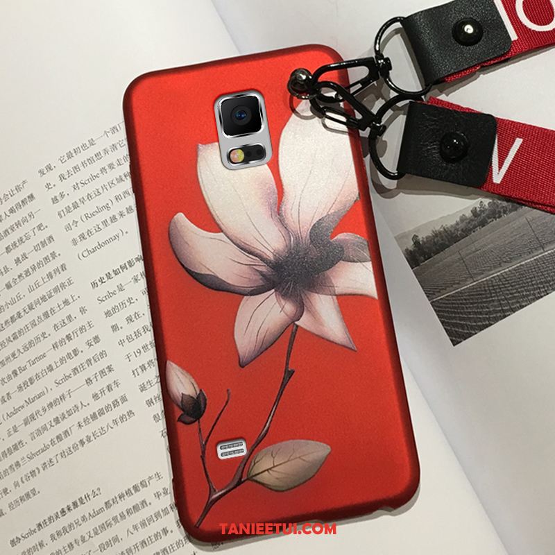 Etui Samsung Galaxy Note 4 Miękki Nowy Telefon Komórkowy, Obudowa Samsung Galaxy Note 4 Czerwony All Inclusive Ochraniacz