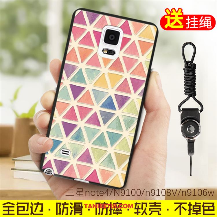 Etui Samsung Galaxy Note 4 Nubuku Gwiazda Niebieski, Obudowa Samsung Galaxy Note 4 Telefon Komórkowy Sztuczna Skóra Silikonowe