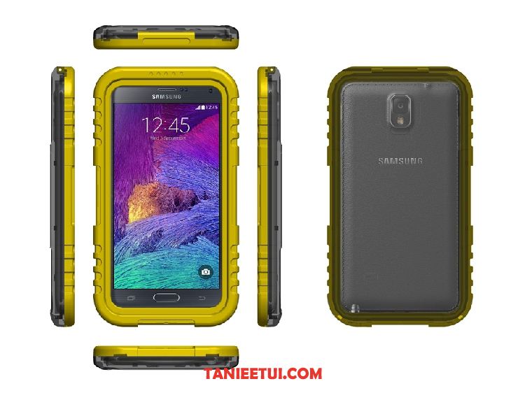 Etui Samsung Galaxy Note 4 Ochraniacz Telefon Komórkowy Gwiazda, Pokrowce Samsung Galaxy Note 4 Nowy Wodoodporny Czerwony