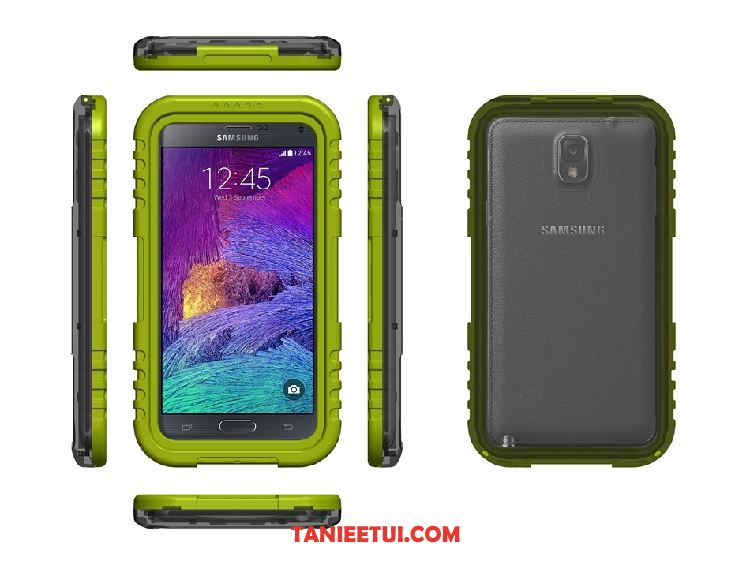 Etui Samsung Galaxy Note 4 Ochraniacz Telefon Komórkowy Gwiazda, Pokrowce Samsung Galaxy Note 4 Nowy Wodoodporny Czerwony