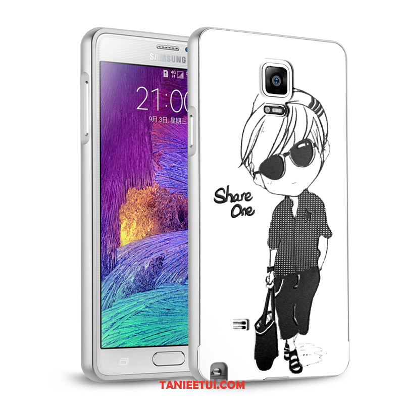 Etui Samsung Galaxy Note 4 Telefon Komórkowy Metal Granica, Pokrowce Samsung Galaxy Note 4 Tendencja Gwiazda Ochraniacz