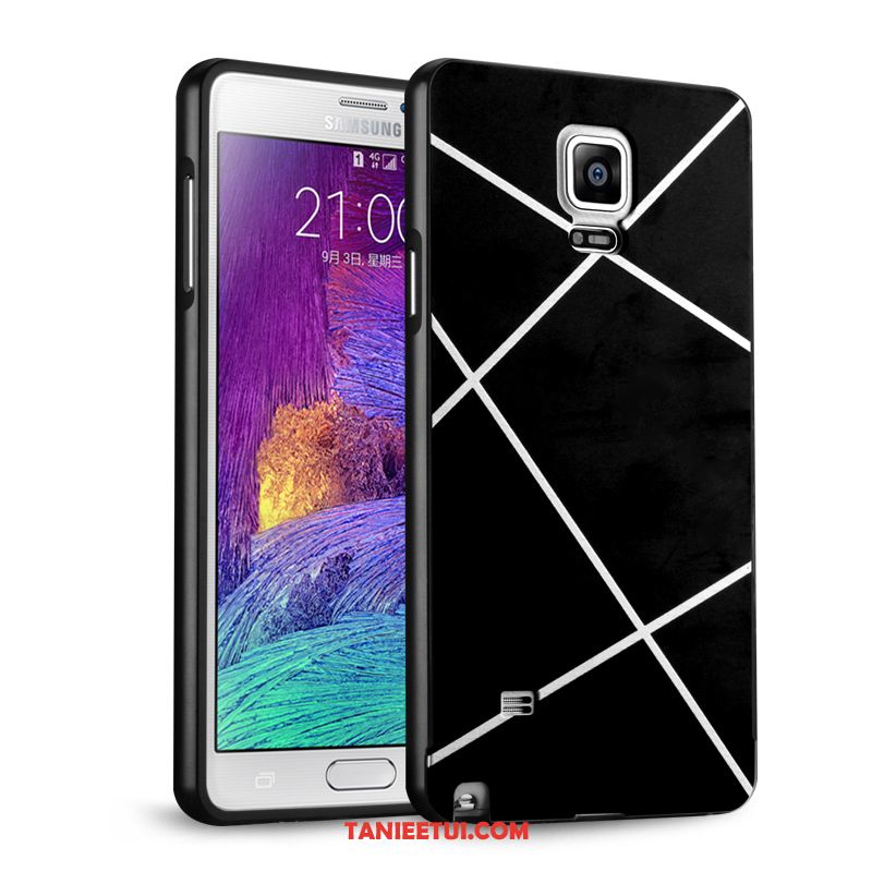 Etui Samsung Galaxy Note 4 Telefon Komórkowy Metal Granica, Pokrowce Samsung Galaxy Note 4 Tendencja Gwiazda Ochraniacz