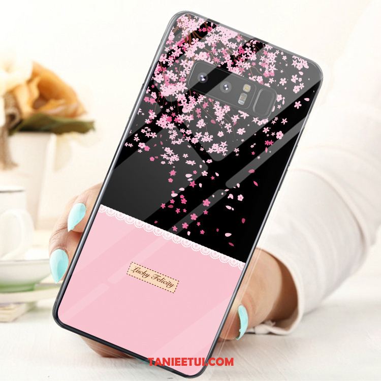 Etui Samsung Galaxy Note 8 Anti-fall Gwiazda Obrzeża, Pokrowce Samsung Galaxy Note 8 Silikonowe Trudno Biały