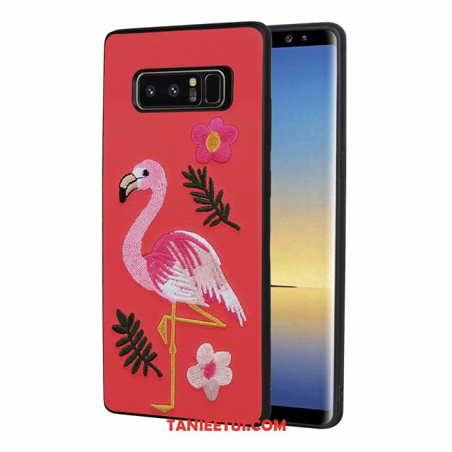 Etui Samsung Galaxy Note 8 Anti-fall Telefon Komórkowy Modna Marka, Obudowa Samsung Galaxy Note 8 Z Haftem Relief Gwiazda