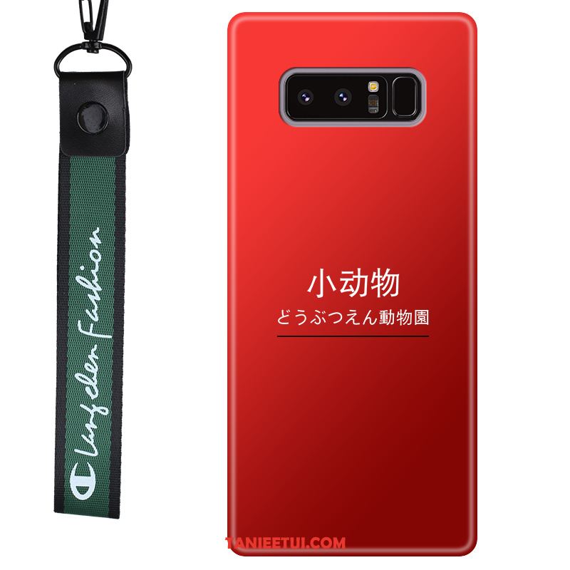 Etui Samsung Galaxy Note 8 Cienkie Anti-fall All Inclusive, Futerał Samsung Galaxy Note 8 Osobowość Gwiazda Czarny