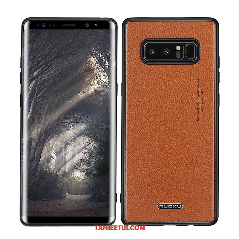 Etui Samsung Galaxy Note 8 Cienkie Miękki Ochraniacz, Pokrowce Samsung Galaxy Note 8 All Inclusive Anti-fall Silikonowe Braun