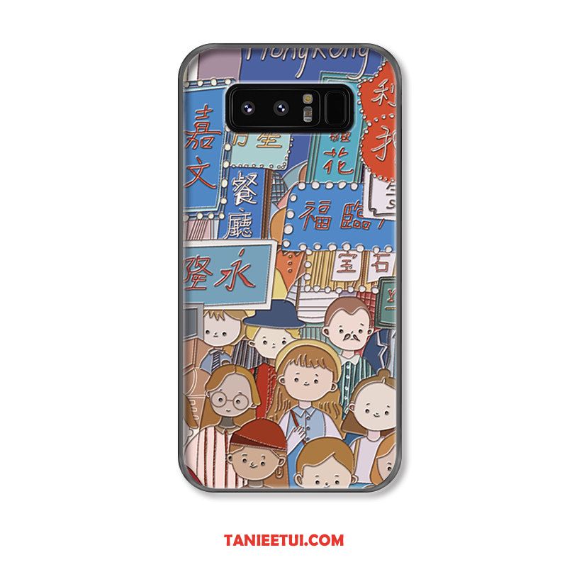 Etui Samsung Galaxy Note 8 Gwiazda Kwiaty Relief, Pokrowce Samsung Galaxy Note 8 Moda Wiszące Ozdoby Tendencja