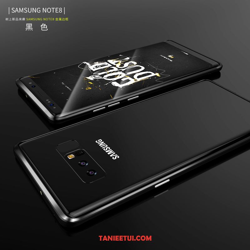 Etui Samsung Galaxy Note 8 Kreatywne Tendencja Purpurowy, Obudowa Samsung Galaxy Note 8 Granica Metal Telefon Komórkowy