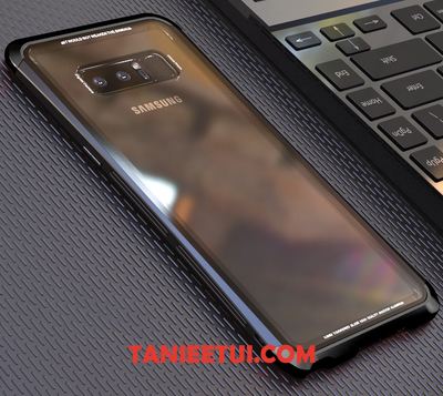 Etui Samsung Galaxy Note 8 Metal Gwiazda Ochraniacz, Pokrowce Samsung Galaxy Note 8 Tylna Pokrywa Telefon Komórkowy Niebieski