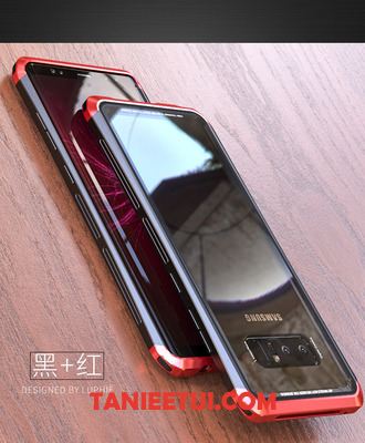 Etui Samsung Galaxy Note 8 Metal Gwiazda Ochraniacz, Pokrowce Samsung Galaxy Note 8 Tylna Pokrywa Telefon Komórkowy Niebieski